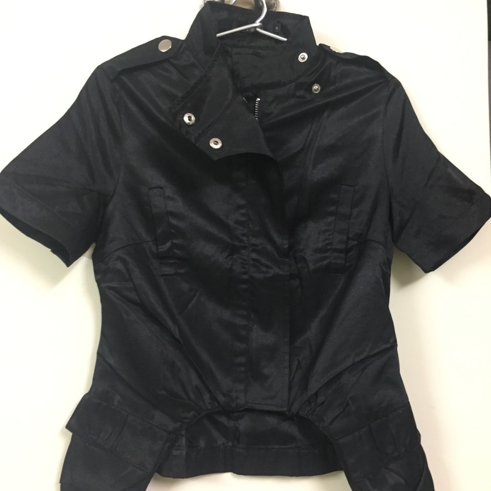 NWOT Alano zippered biker jacket